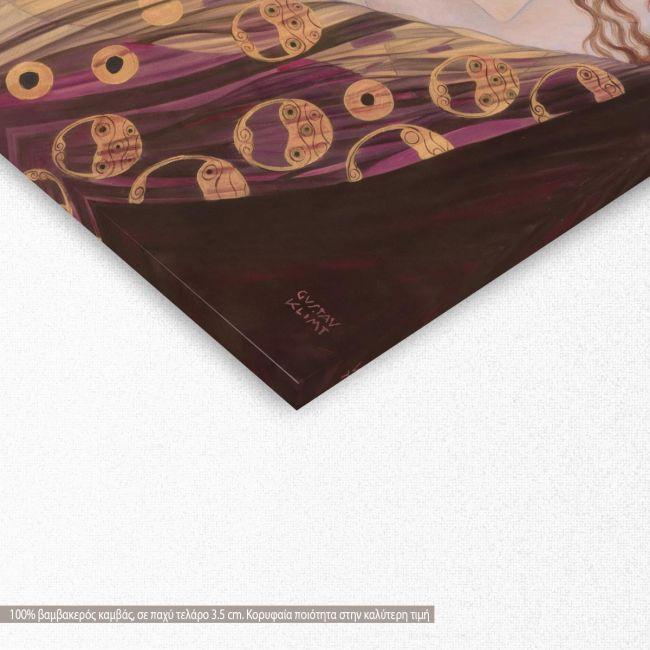 Πίνακας ζωγραφικής Danae I, Klimt Gustav, λεπτομέρεια