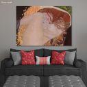 Canvas print Danae detail, Klimt G.