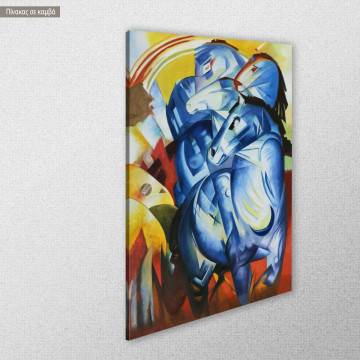 Tower of blue horses(sketch) Marc Franz Reprint View 1 2