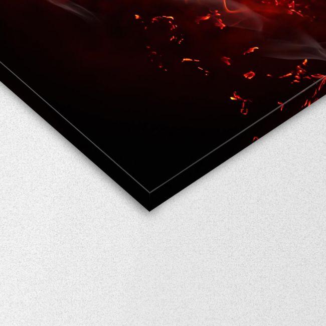 Πίνακας σε καμβά Φλεγόμενη τουλίπα