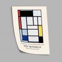 Exhibition Poster Mondrian, Composition 1921