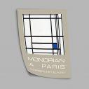 Exhibition Poster Mondrian, Composition with blue