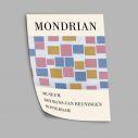 Exhibition Poster Mondrian, Composition with colour fields