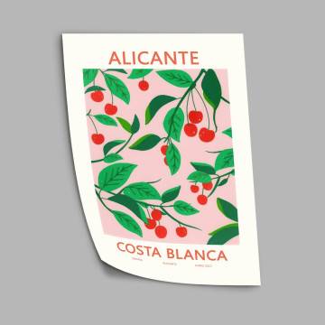 Alicante , κάδρο, μαύρη κορνίζα 2