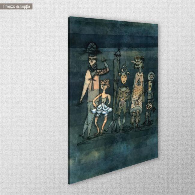 Πίνακας ζωγραφικής Masks, Klee Paul