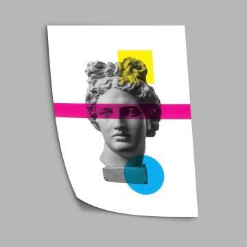 Ancient art, modern colors, Poster 2