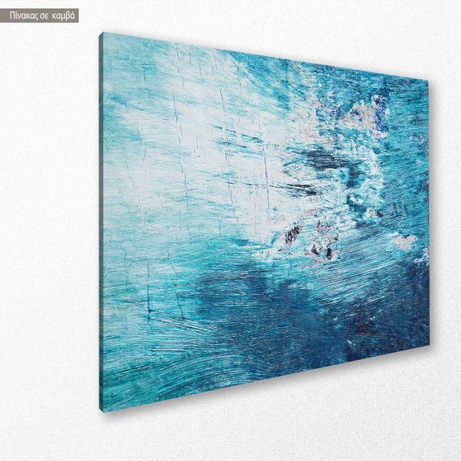 Canvas print Blue abstract
