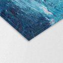 Canvas print Blue abstract