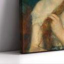 Πίνακας ζωγραφικής Woman braiding her hair, Renoir