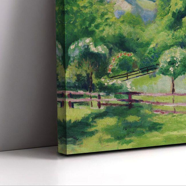 Πίνακας ζωγραφικής Garden in Tegernsee, Macke A.