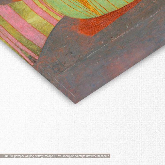 Canvas print Actor's mask. Klee P