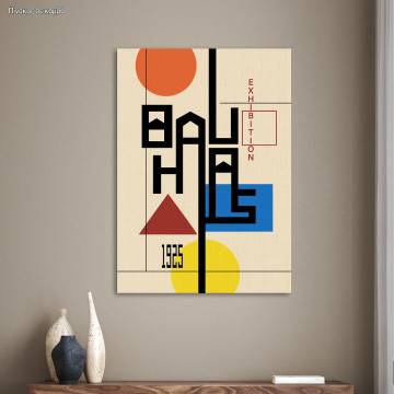 Canvas print Bauhaus 1925