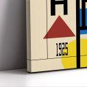 Πίνακας σε καμβά Bauhaus 1925