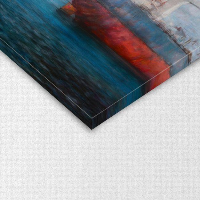 Canvas print Tanker ships