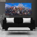 Canvas print Great Alexander and Darius, Pietro da Cortona