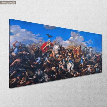 Canvas print Great Alexander and Darius Pietro da Cortona Framed canvas View 1 2
