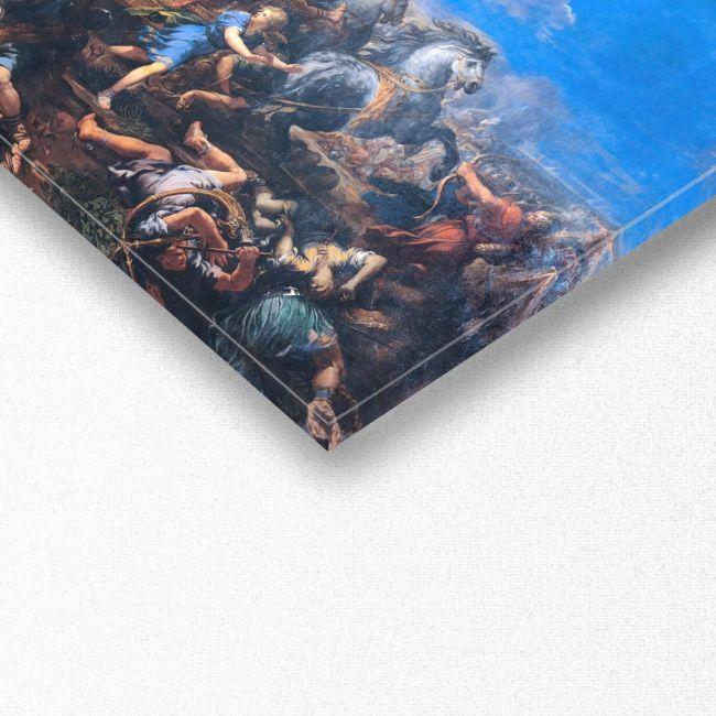 Canvas print Great Alexander and Darius, Pietro da Cortona
