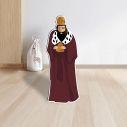 Wooden decorative figure 3 wise men