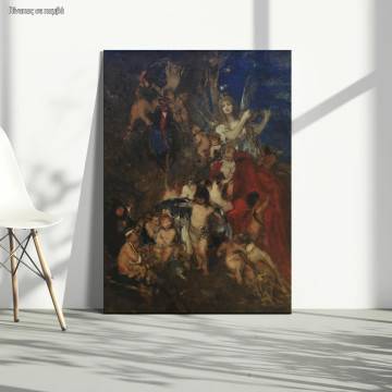 Canvas print Art and its spirits, Gizis