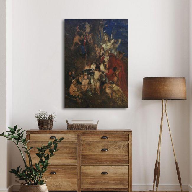 Canvas print Art and its spirits, Gizis