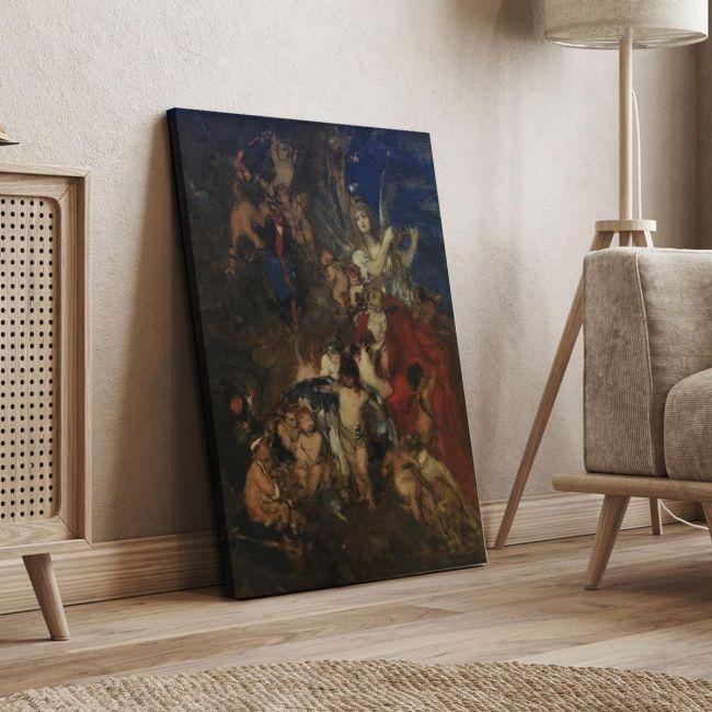 Canvas print Art and its spirits, Gizis