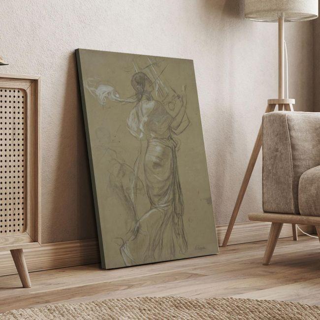 Canvas print Poetry, Gizis