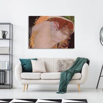 Canvas print Danae detail Klimt G. Framed canvas View 1 2