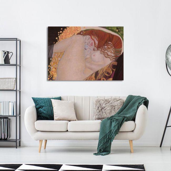 Canvas print Danae detail, Klimt G.