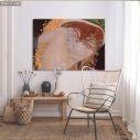 Canvas print Danae detail, Klimt G.