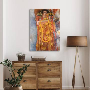 Canvas print Hygeia Klimt Gustav Framed canvas View 1 2