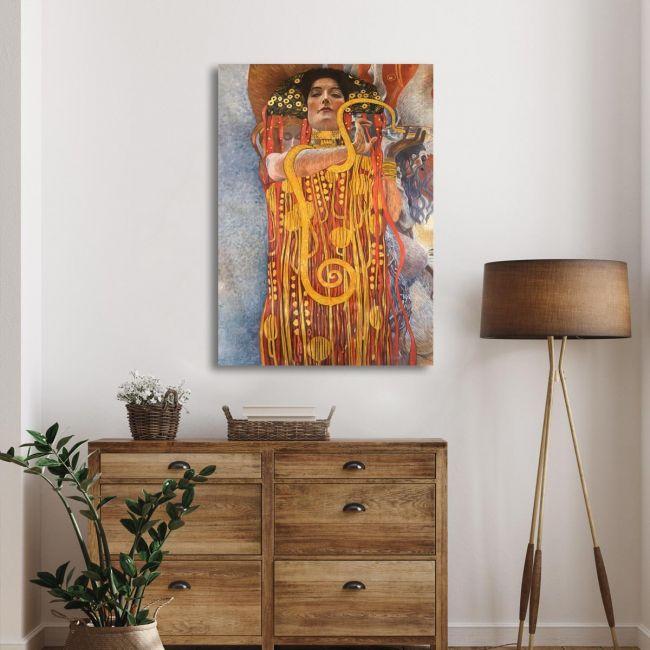 Canvas print Hygeia, Klimt Gustav