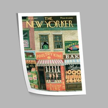 The New Yorker I , κάδρο, μαύρη κορνίζα 2