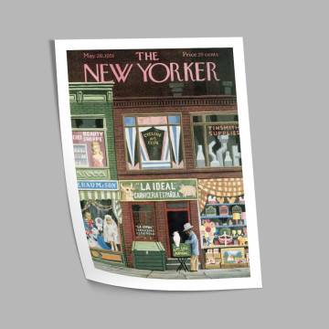 The New Yorker II , κάδρο, μαύρη κορνίζα 2