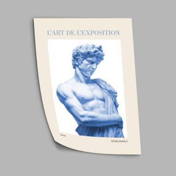  L'art de l'exposition Michelangelo , κάδρο, μαύρη κορνίζα 2