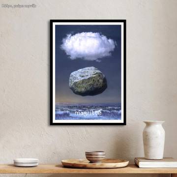 Exhibition Poster Magritte, Clear ideas, Galerie Brachot