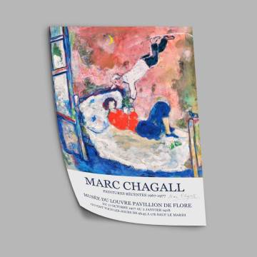  Chagal Peintures Recentes 1967-1977  B , κάδρο, μαύρη κορνίζα 2