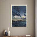 Canvas print Benkei bridge, Tsuchiya Koitsu