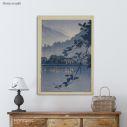Canvas print Yomoto spa, Kawase Hasui