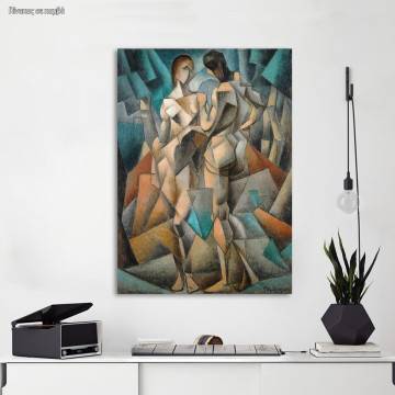Canvas print Deux Nus Metzinger J. Framed canvas View 1 2