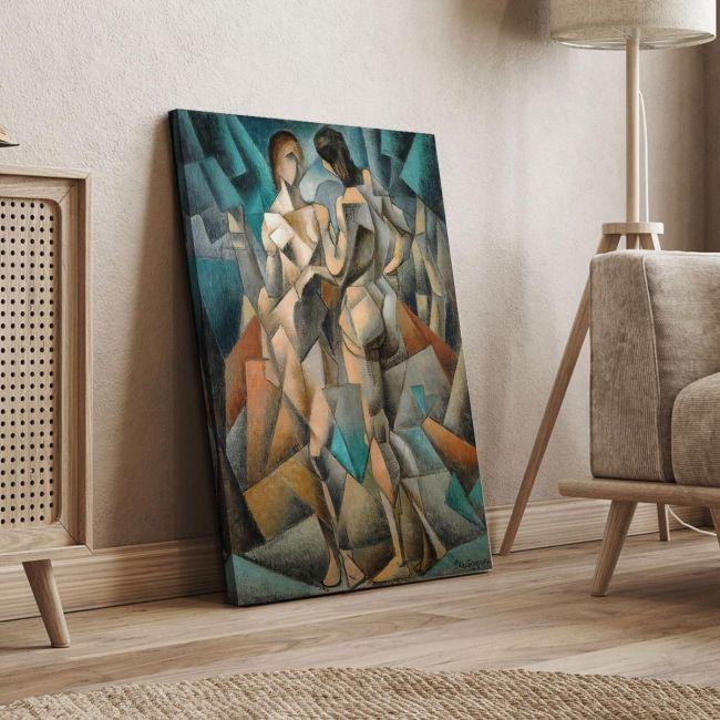 Canvas print Deux Nus, Metzinger J.