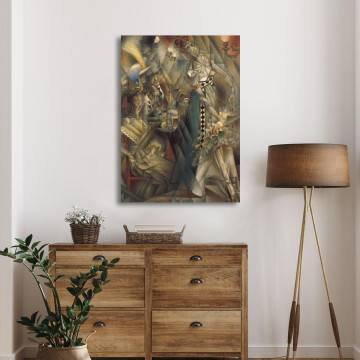 Canvas print Dancer in cafe Metzinger J. Framed canvas View 1 2