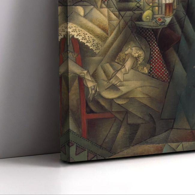 Canvas print Dancer in cafe, Metzinger J.