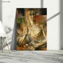 Canvas print Tea time, Metzinger J.