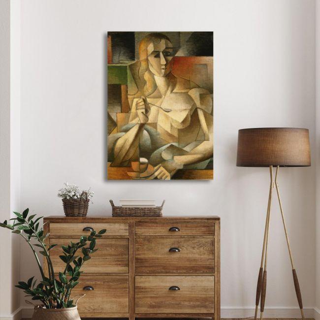 Canvas print Tea time, Metzinger J.