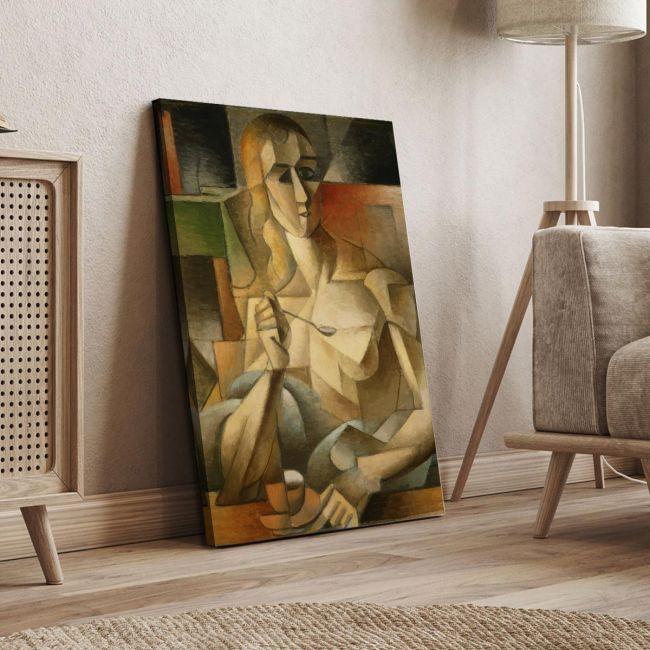 Canvas print Tea time, Metzinger J.