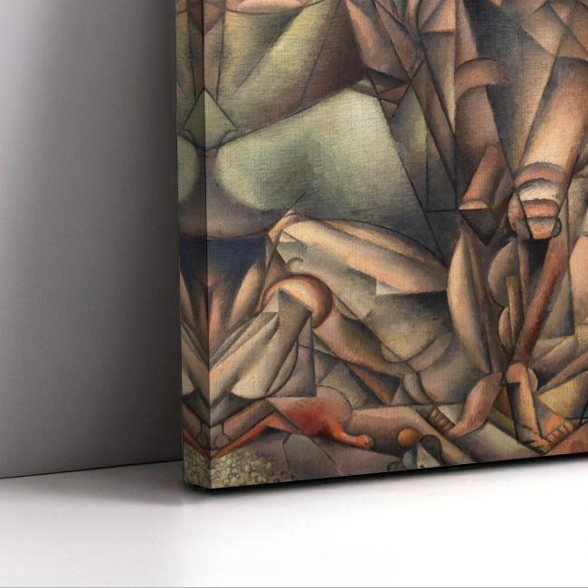 Πίνακας ζωγραφικής The blue bird, Metzinger J.