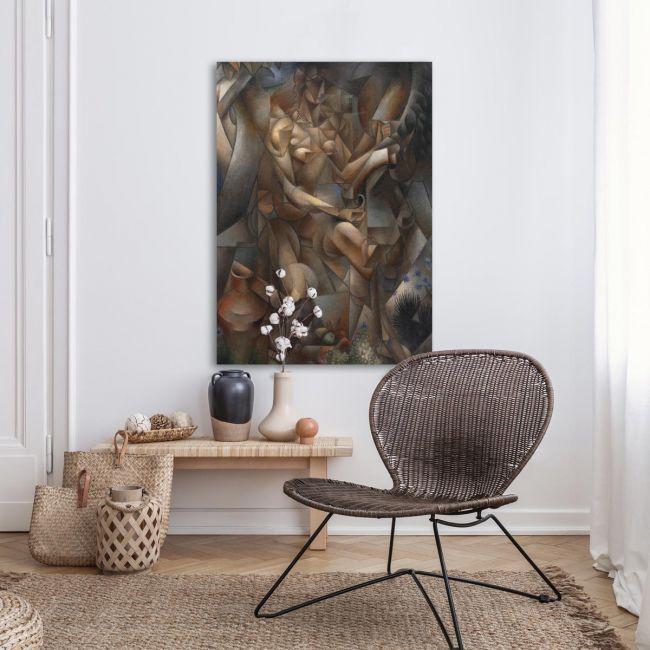 Πίνακας ζωγραφικής Woman with a horse Metzinger J. Καμβάς τελαρωμένος