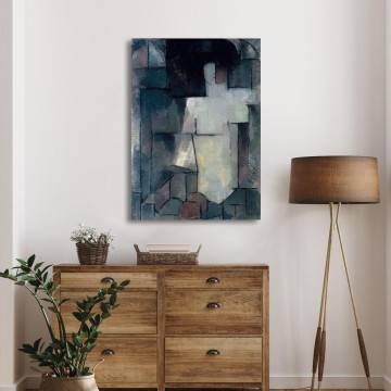 Πίνακας ζωγραφικής  Nude Mondrian P. Καμβάς τελαρωμένος Όψη 1 2