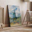 Canvas print Le moulin de la Galette, Vincent van Gogh