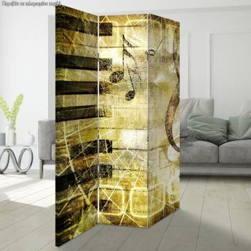 Room divider Notes vintage 2